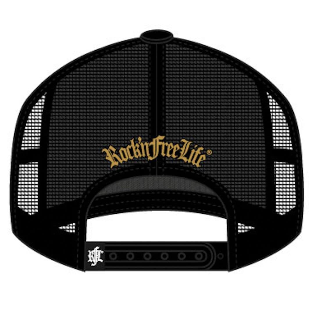 ironshark-casquette-black-gold-sport-noir-et-or image 3