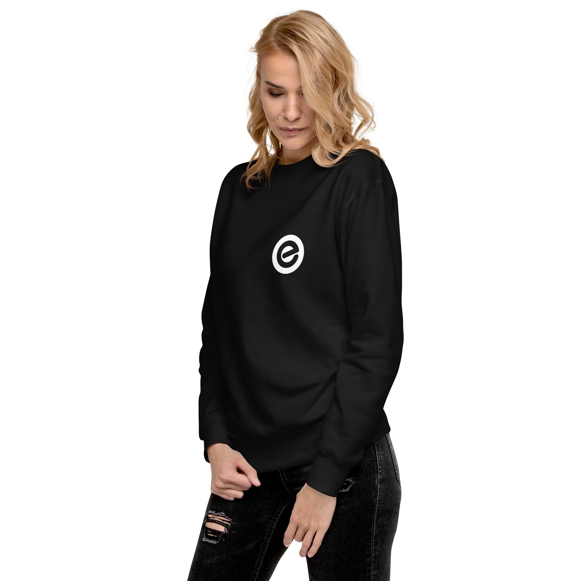 echelon-pullover-sweat-coton-molleton-noir-taille-m image 3