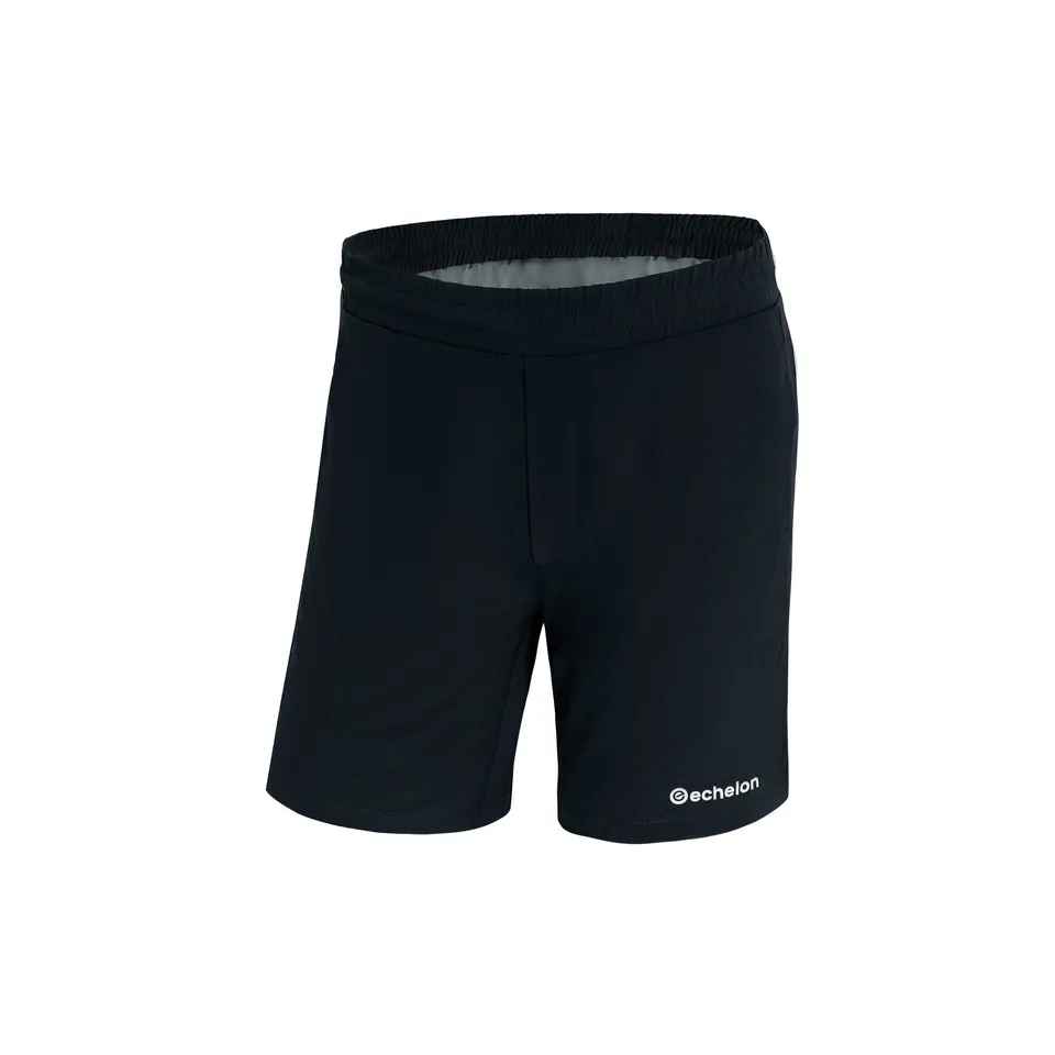 echelon-stride-short-running-noir-avec-doublure image 1