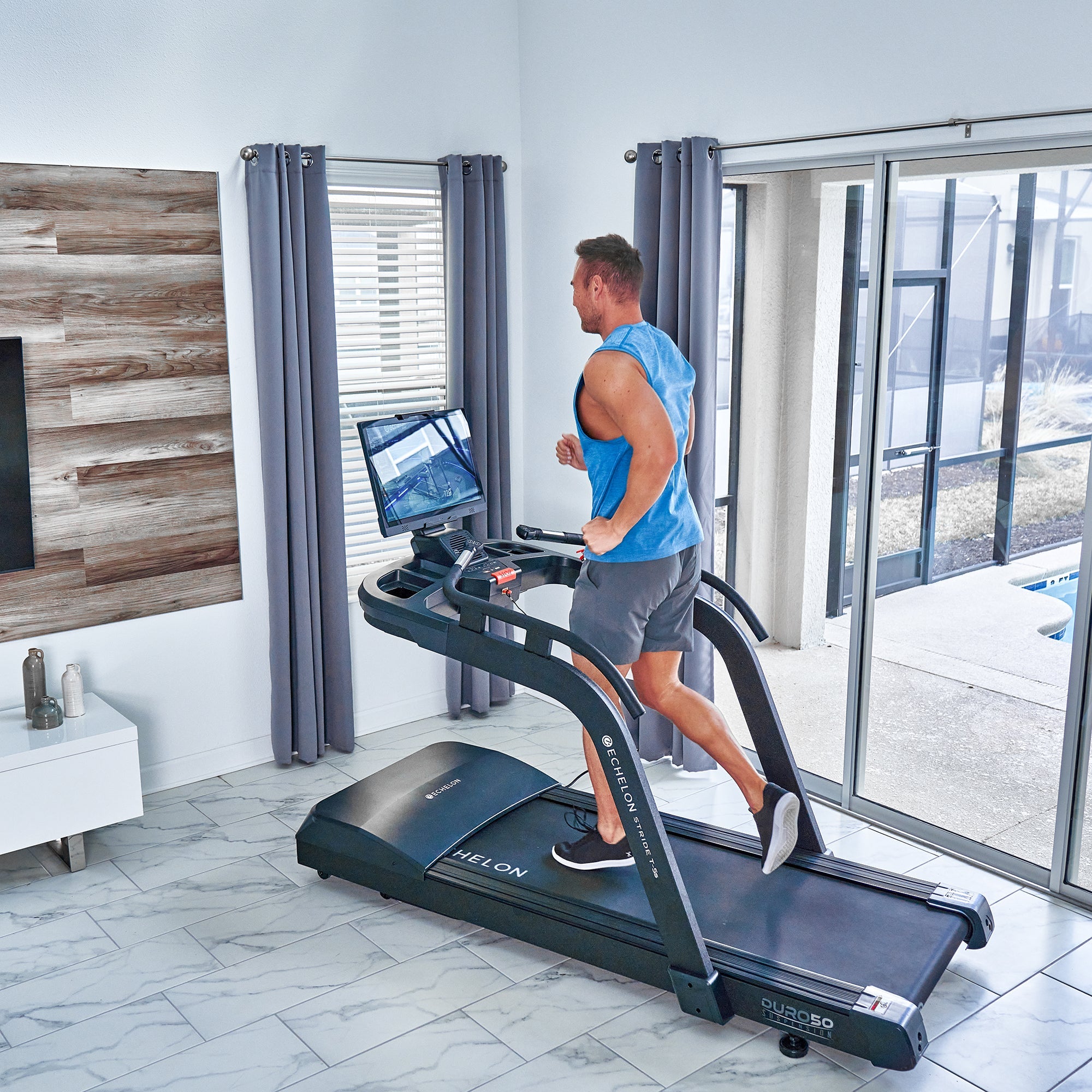 echelon-stride-5s-tapis-de-course-connect-24-pouces image 6