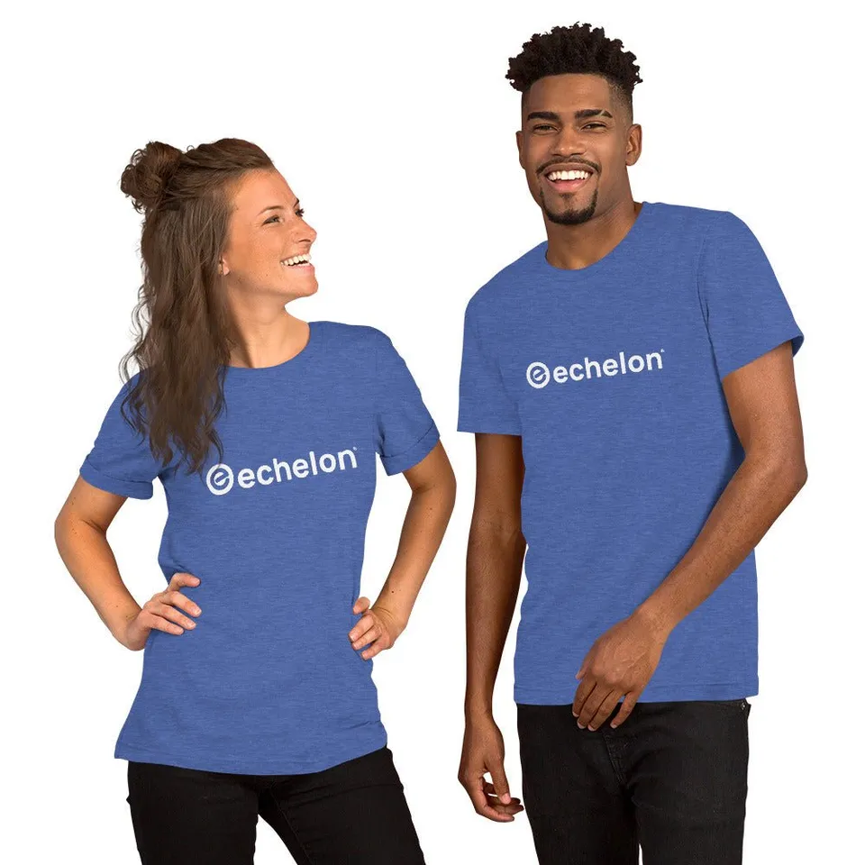 echelon-t-shirt-manches-courtes-coton-bleu-royal-m image 1