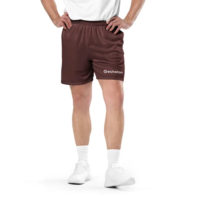 echelon-garnet-mesh-shorts-short-mesh-grenat-taille-l image 1
