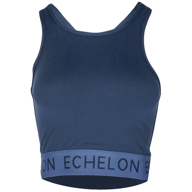 echelon-compression-d-bardeur-racerback-femme-bleu-marine image 1
