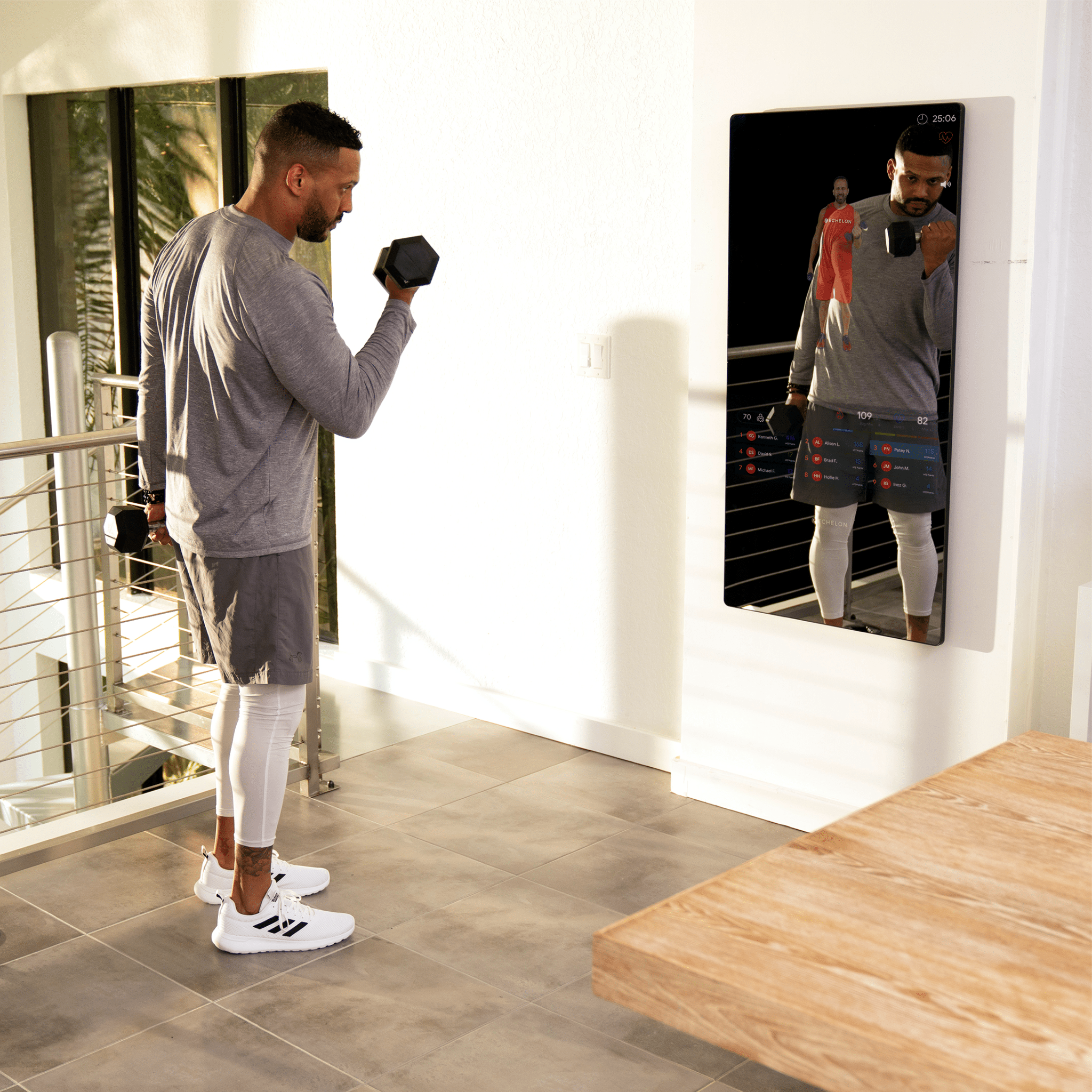 echelon-reflect-50-miroir-fitness-cran-tactile-50-pouces image 4