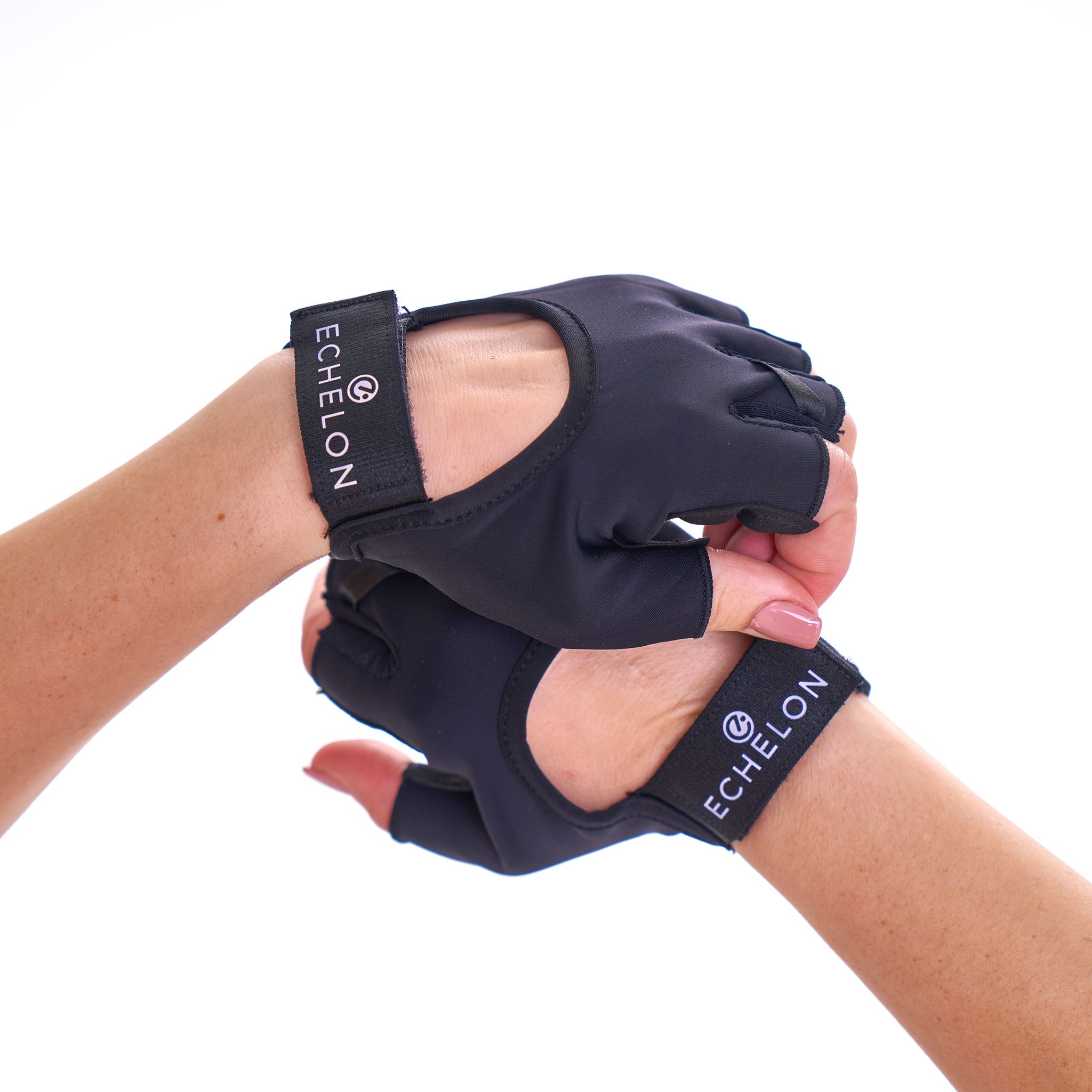 echelon-riding-gloves-gants-v-lo-noirs-sans-doigts-s-m image 1