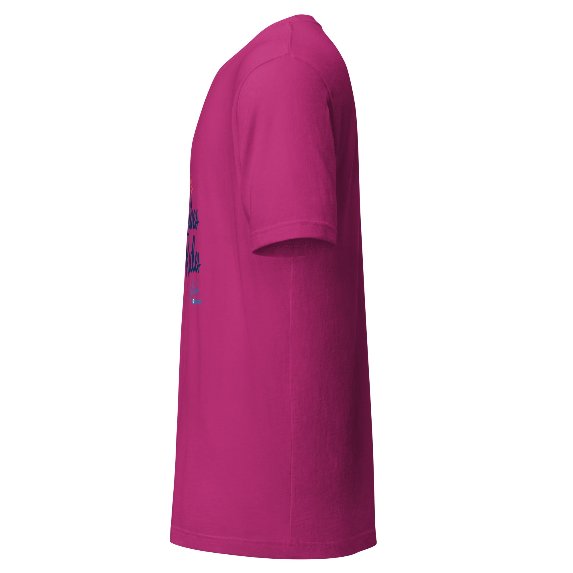 echelon-nicole-tee-t-shirt-coton-berry-manches-courtes image 4