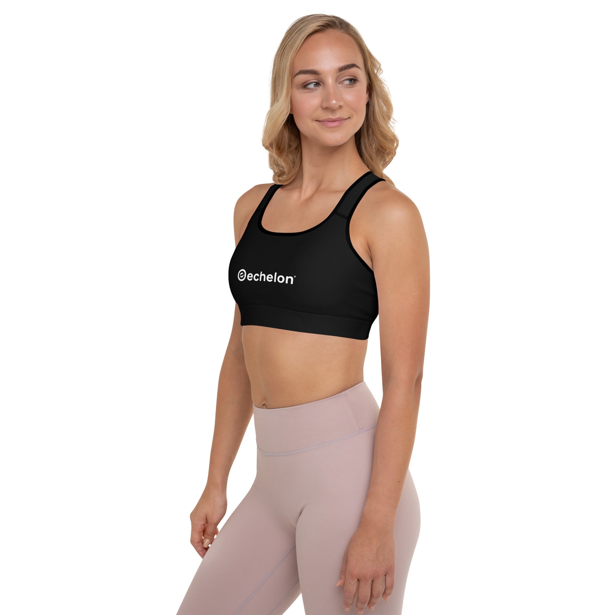 echelon-front-logo-brassi-re-sport-noire-taille-m image 2