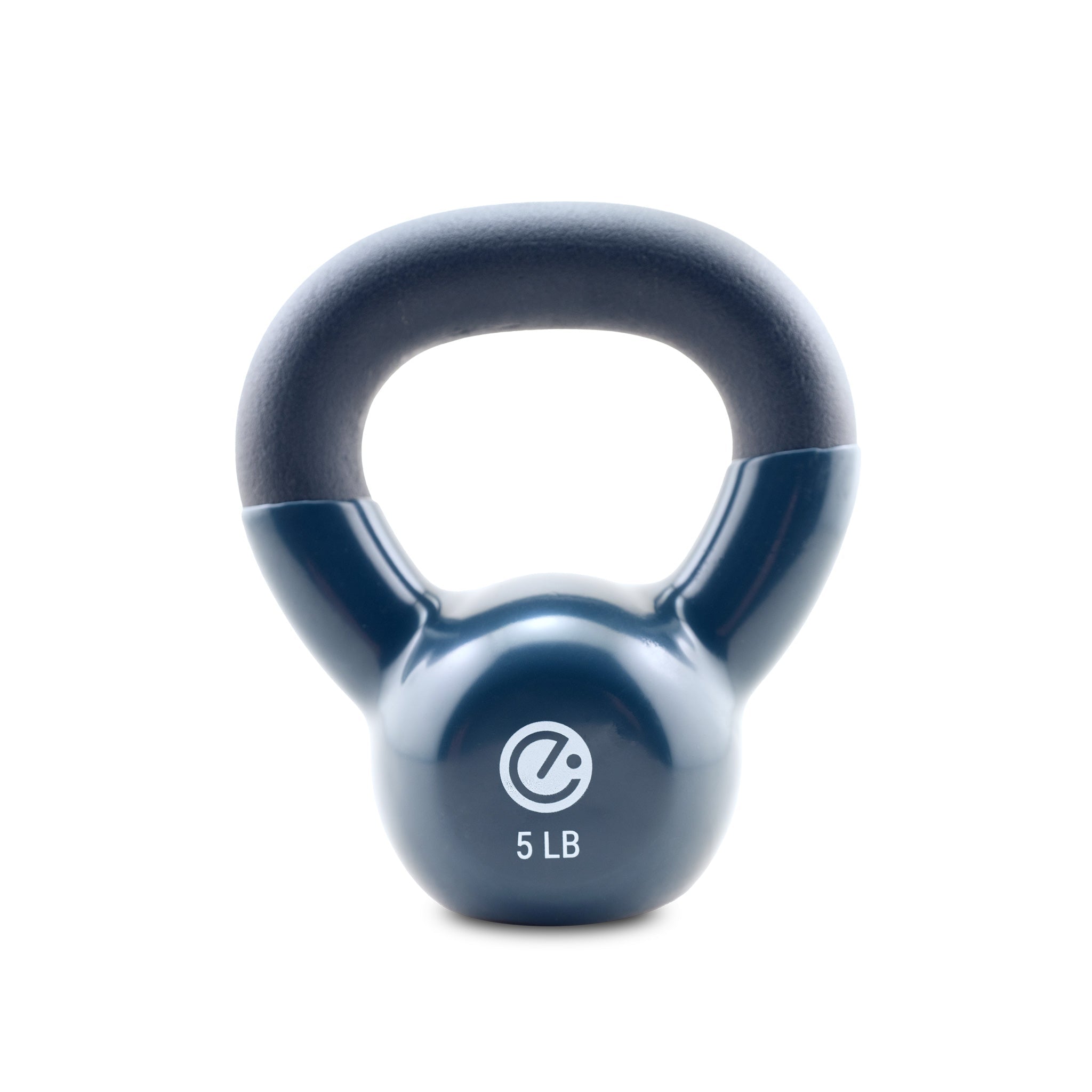 echelon-strength-kettlebell-fonte-5-lbs-bleu-navy-vinyl image 2