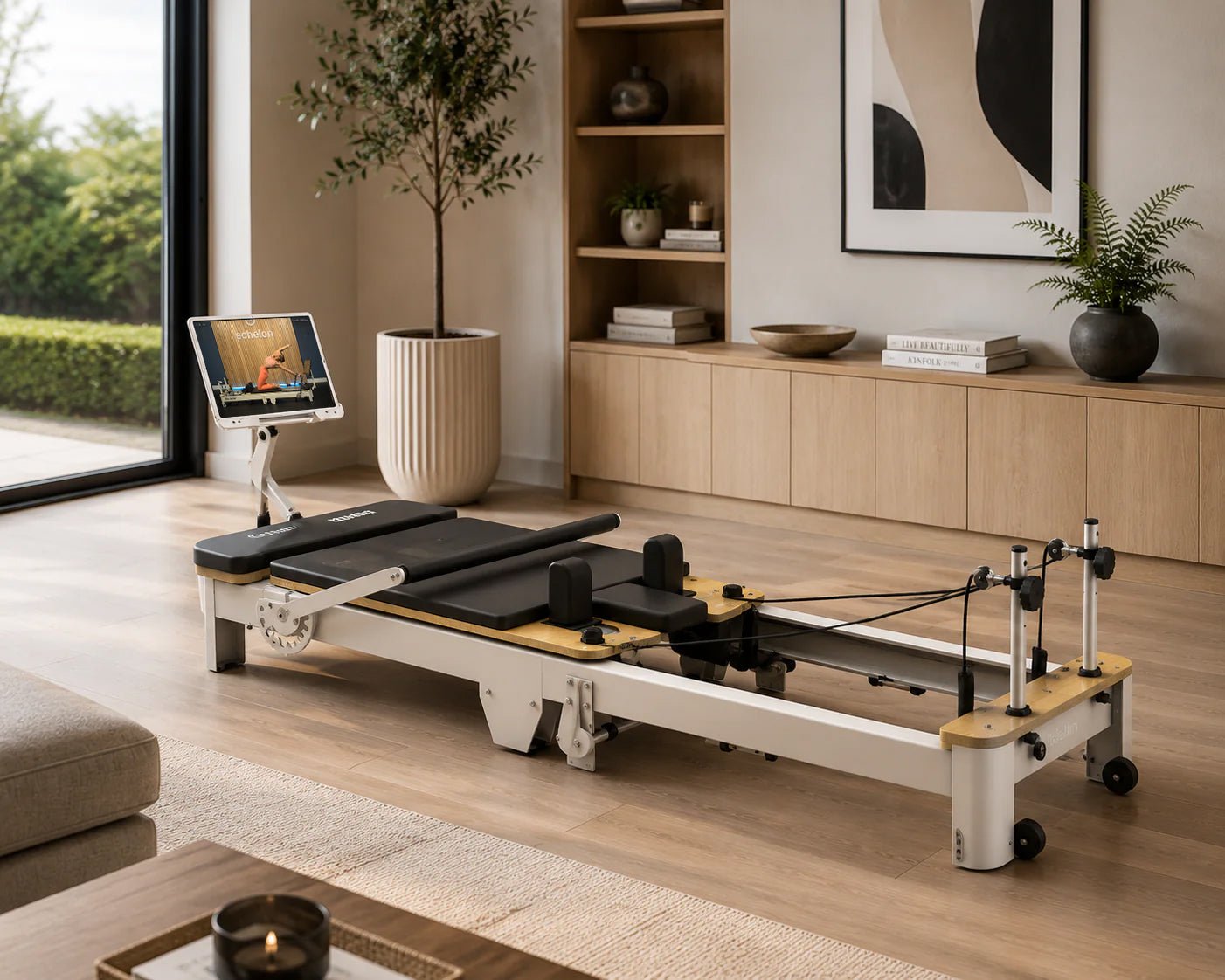 echelon-pilates-reformers-meridian-reformer-pilates-support-tablette image 2