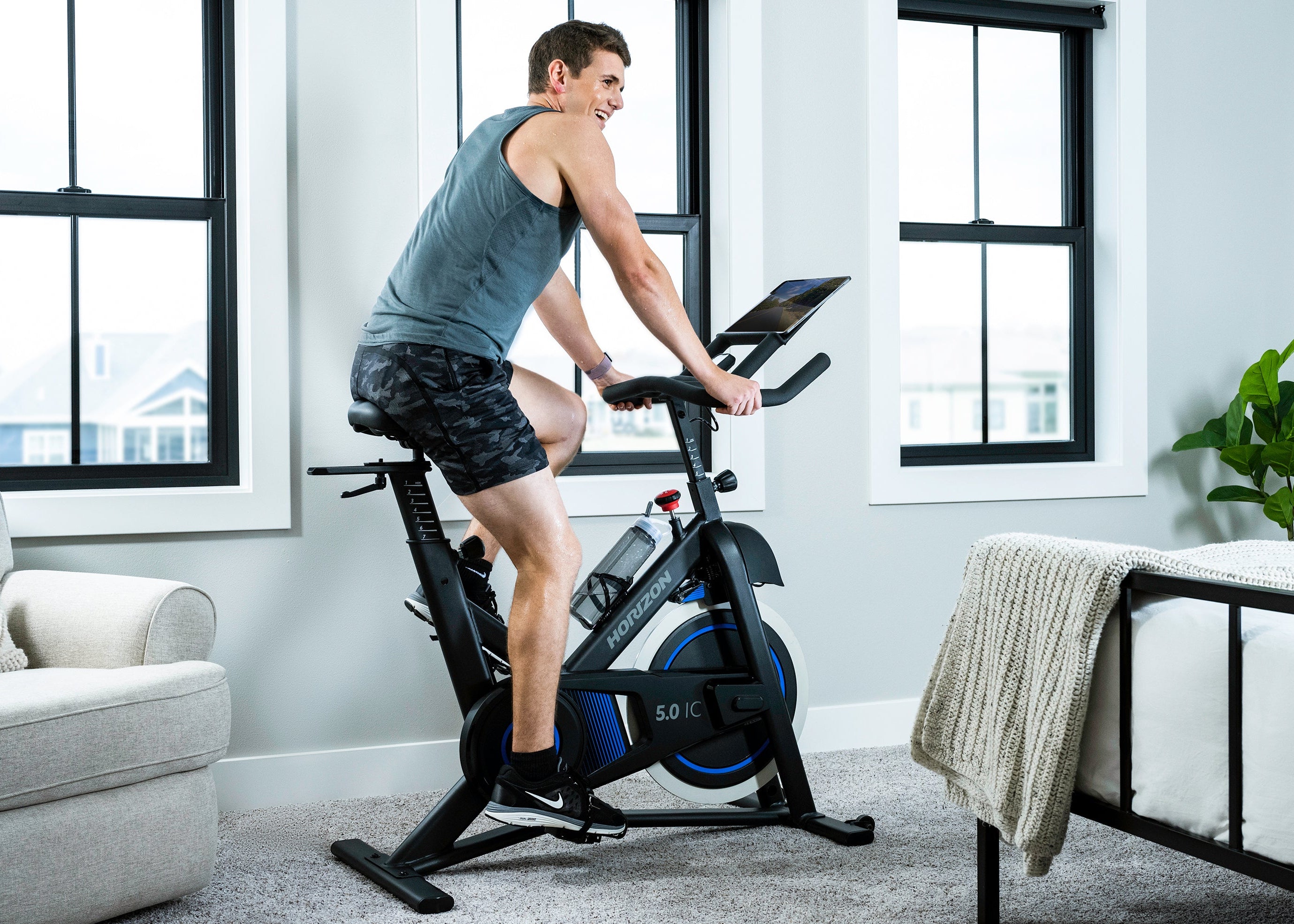 horizon-fitness-5-0-ic-v-lo-d-appartement-bluetooth-100-niveaux image 2