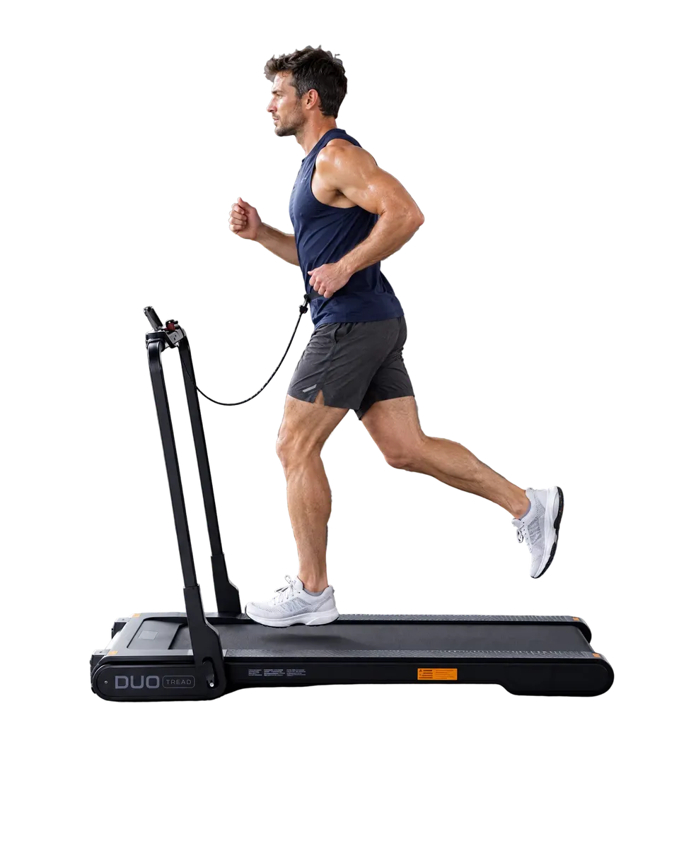 echelon-stride-duotread-tapis-de-course-2-en-1-pliable image 1