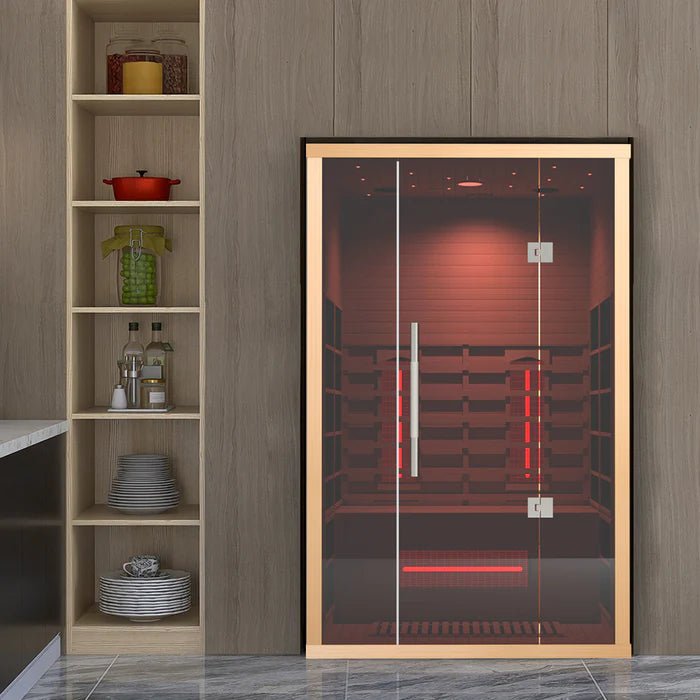 echelon-sauna-2-places-full-spectrum-infrarouge-3-en-1 image 7