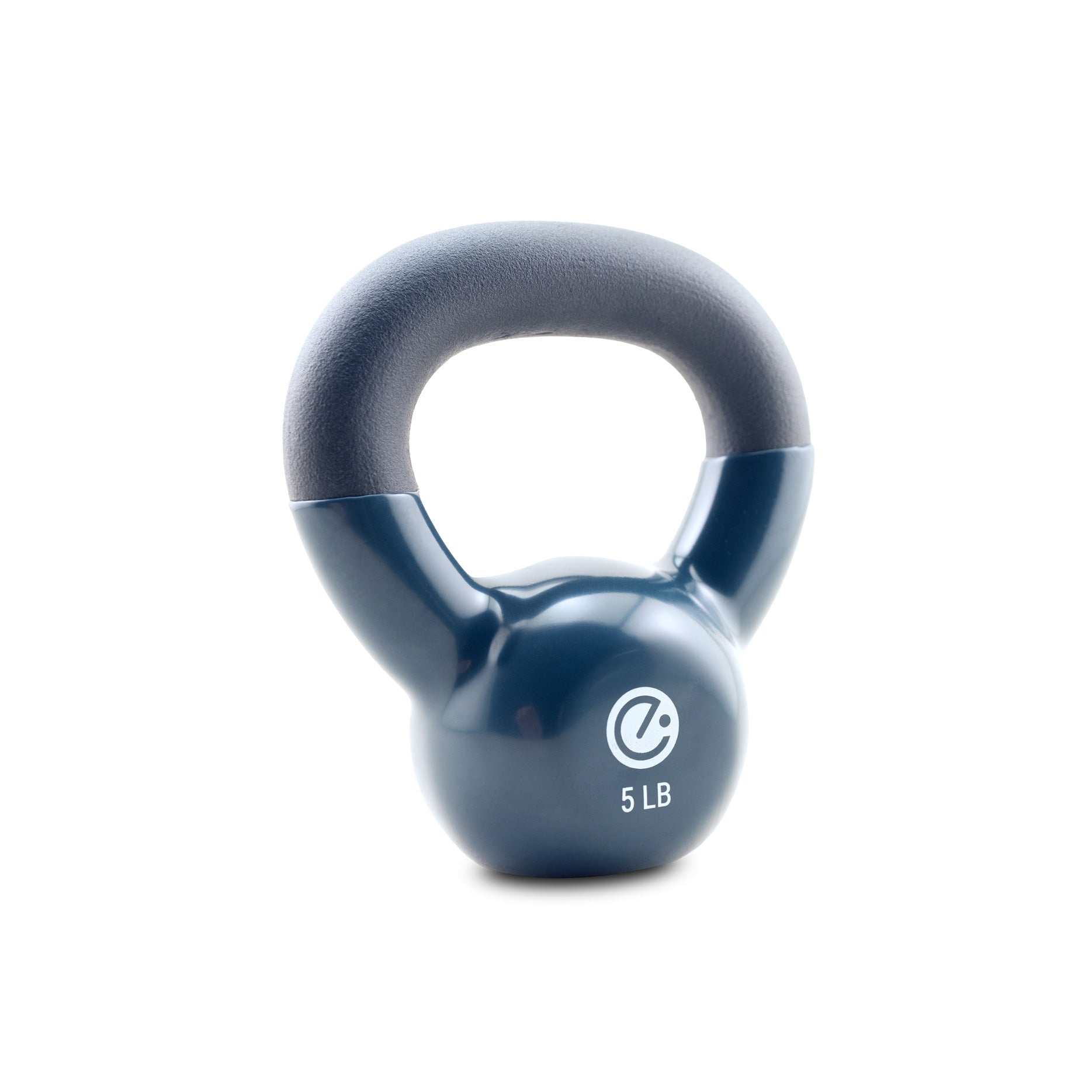echelon-strength-kettlebell-fonte-5-lbs-bleu-navy-vinyl image 3