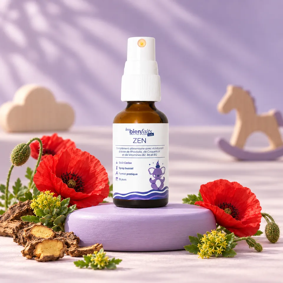 les-bienfaits-kids-zen-spray-buccal-cerise-20-ml-anti-stress image 1
