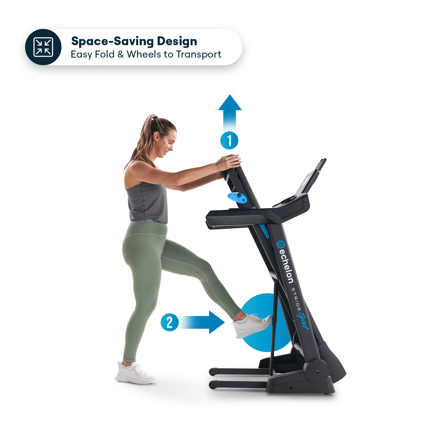 echelon-stride-10-sport-tapis-de-course-maison image 3